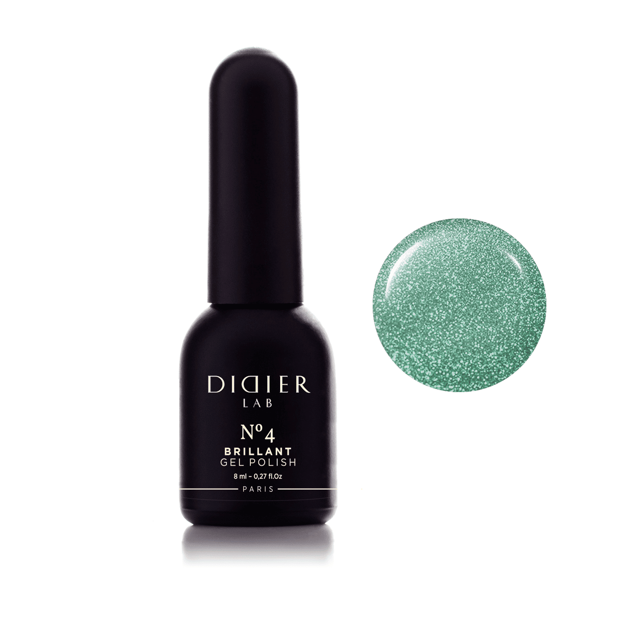 Gél lak "Didier Lab", Brillant, No4, 8ml