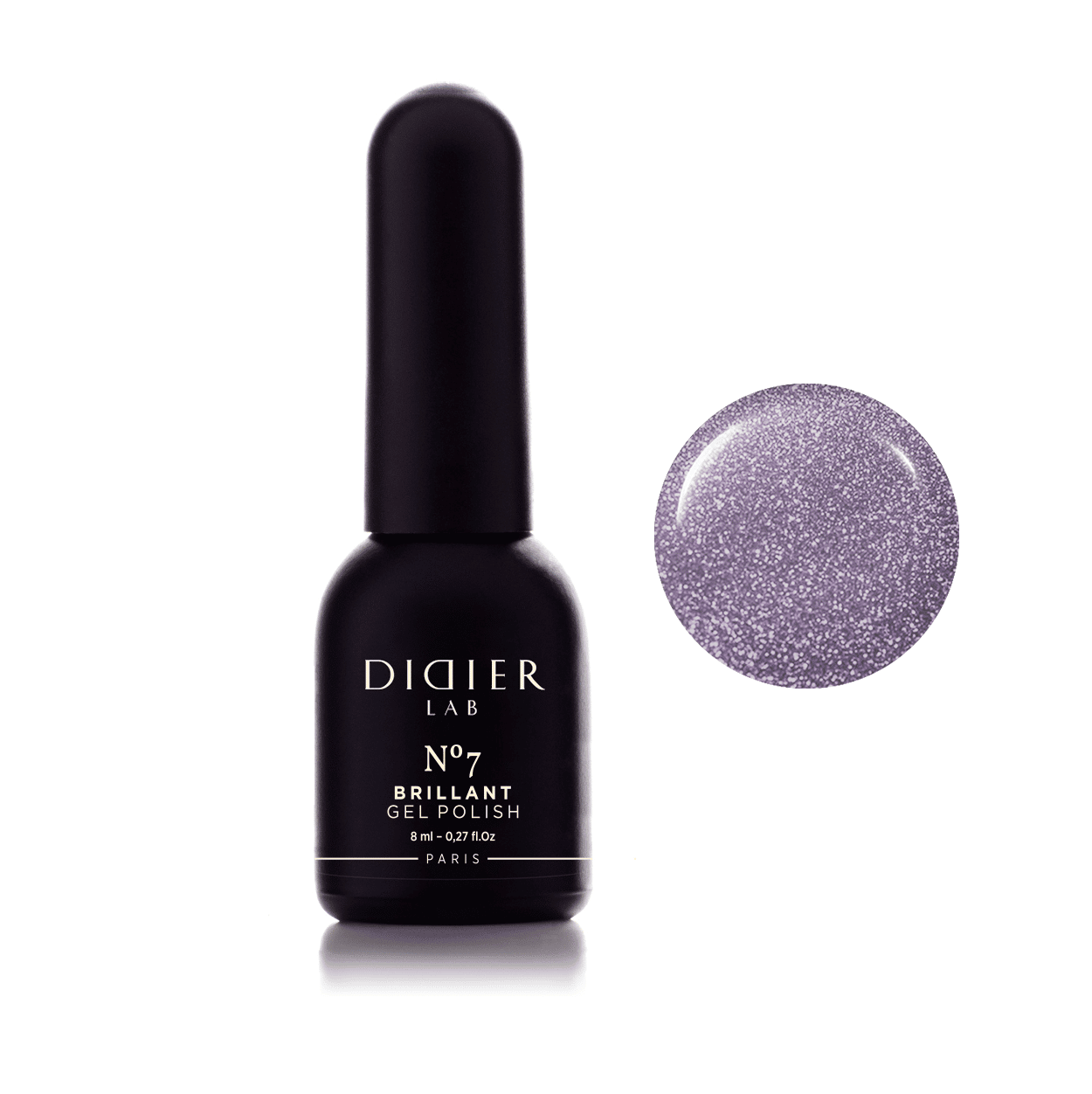 Gél lak "Didier Lab", Brillant, No7, 8ml