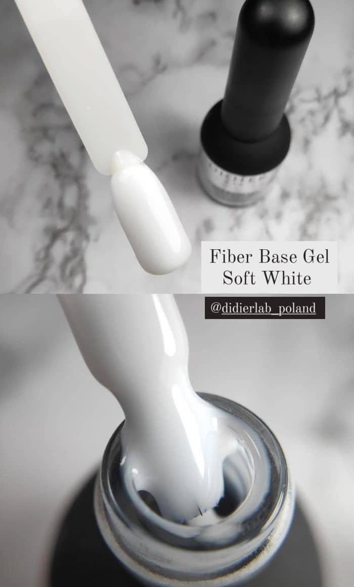 Smart Fiber podkladová báza "Didier Lab", Soft White, 10ml - Image 3