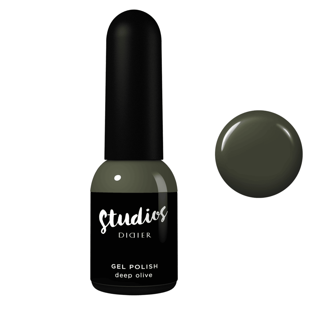 Gél lak Studios Didier - Deep Olive, 8ml