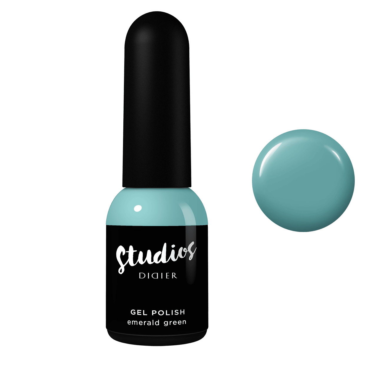 Gél lak Studios Didier - Emerald green, 8ml