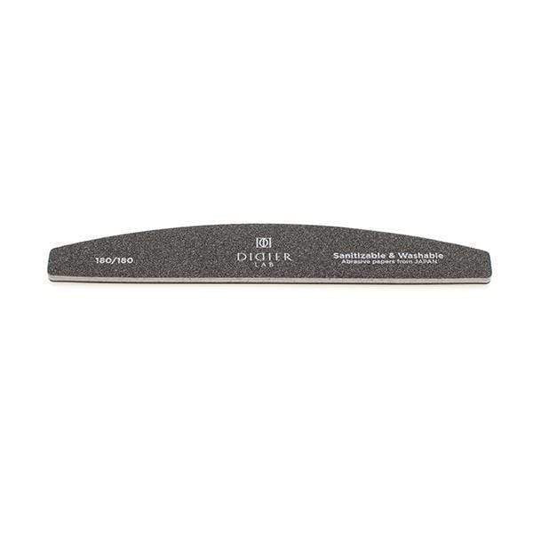 Didier Lab" pilník na nechty, halfmoon, black, 180/180