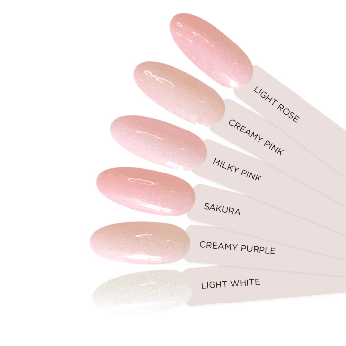 Rubber podkladová báza - milky pink, 10ml - Image 3