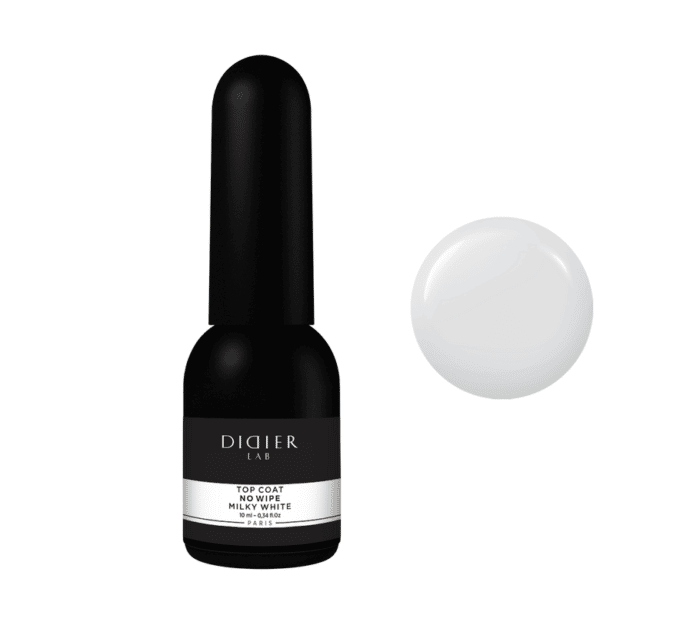Top Coat Didier Lab -MILKY WHITE, 10ML
