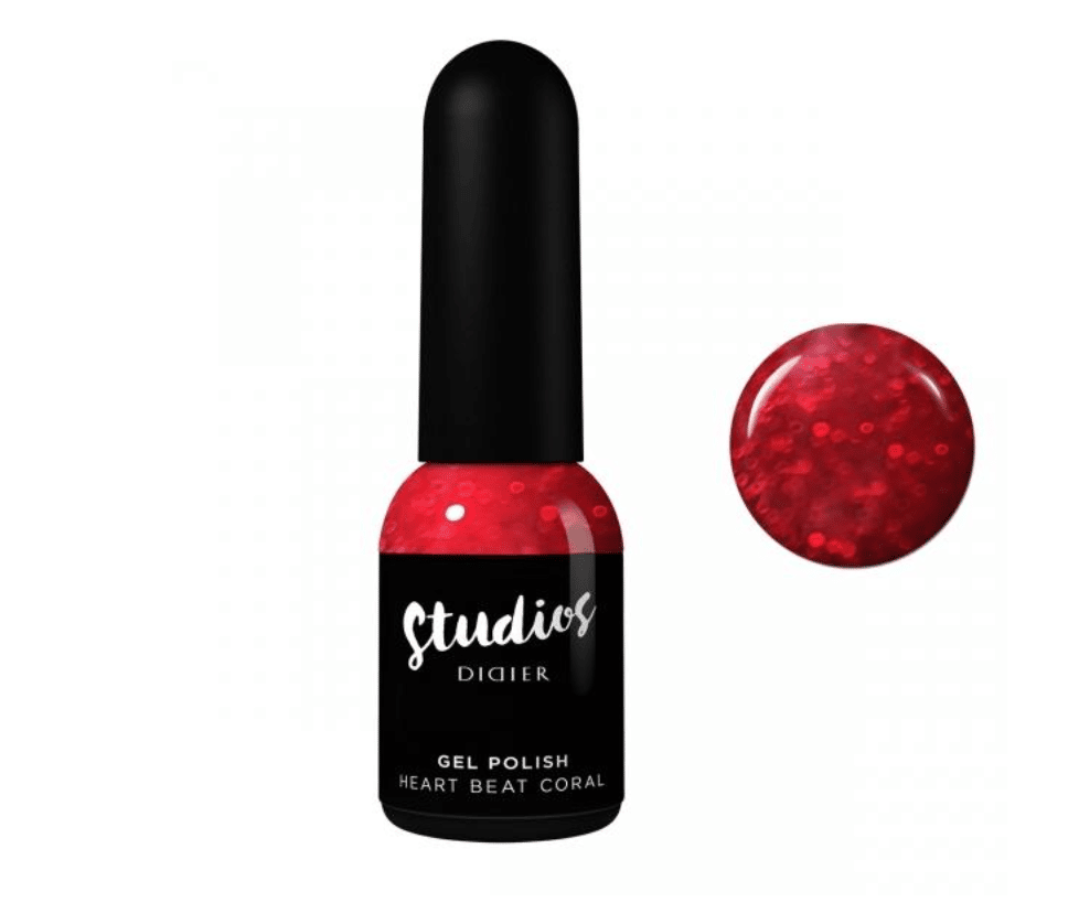 Gél lak Studios Didier - Heart beat coral, 8ml