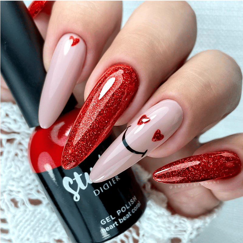 Gél lak Studios Didier - Heart beat coral, 8ml - Image 2