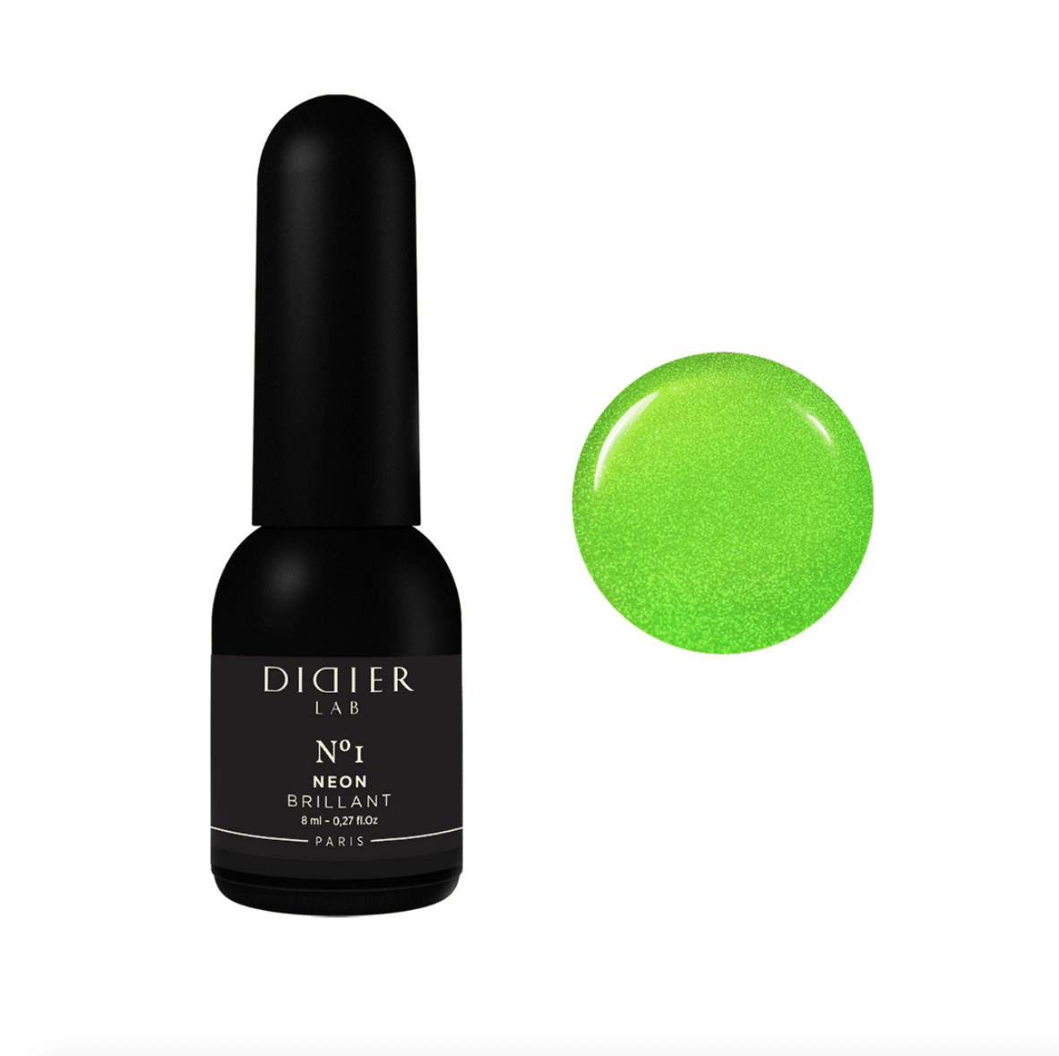 Gél lak "Didier Lab", Brillant,- NEON No1, 8ml