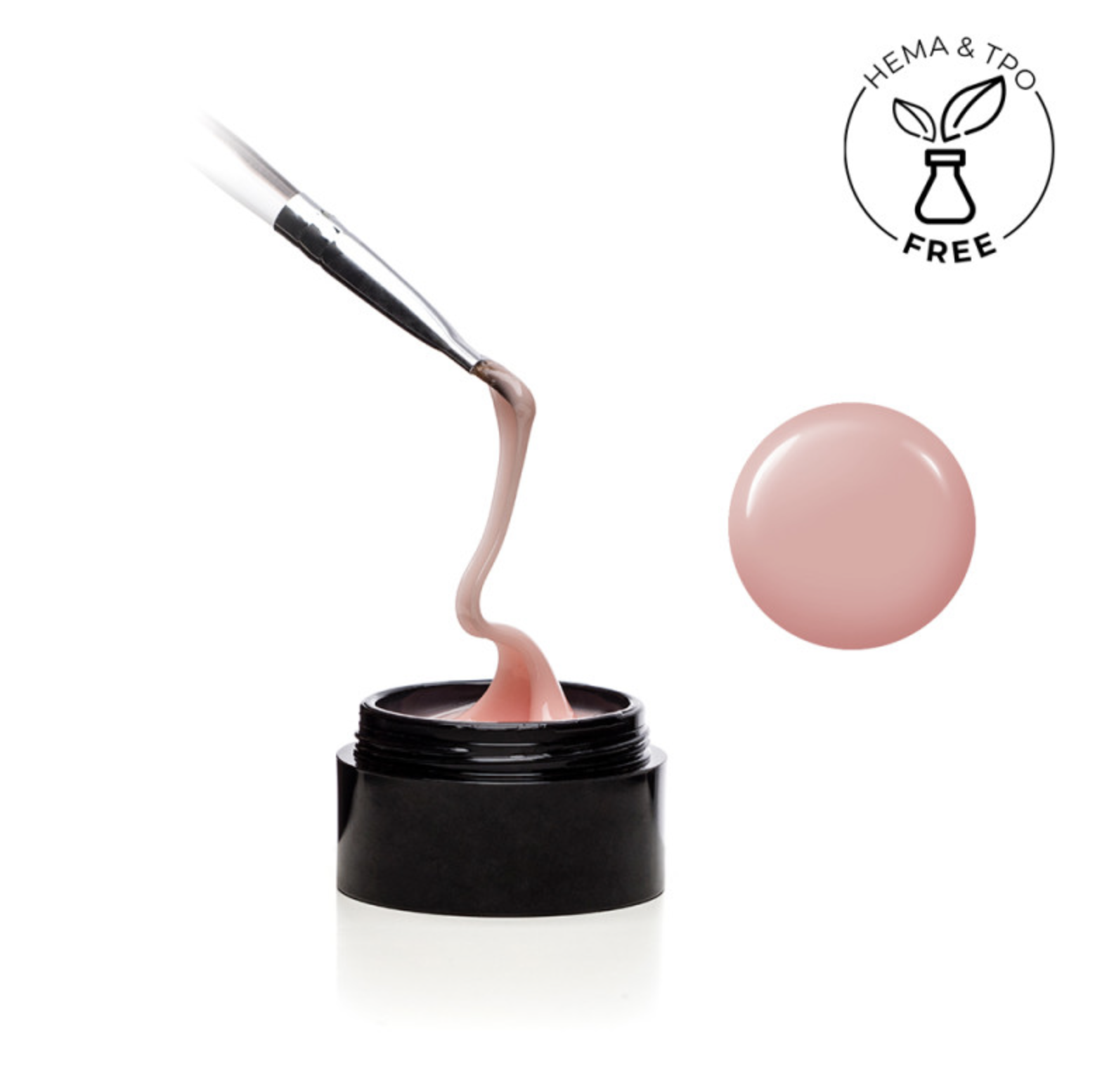 NOVINKA Fiber builder gel "Didier Lab", Pink Blush, 50g