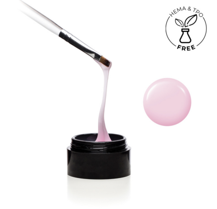 NOVINKA Fiber builder gel "Didier Lab", Milky Pink, 50g